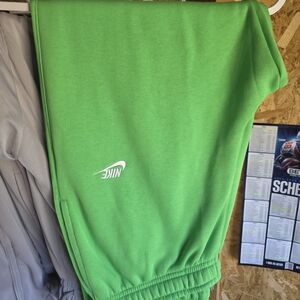 Nike Bright Green Sweatpants